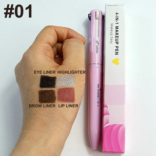  Multi-Effect 4 In 1 Eyeliner Eyebrow Pencil cashymart