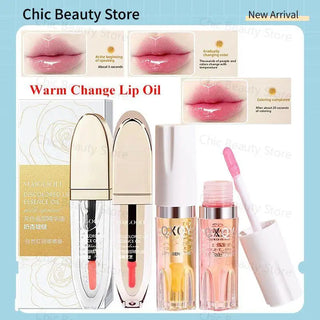  Color Changing Lip Plumping Serum Oil Moisturizing 4ml cashymart