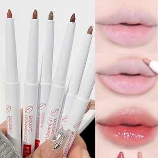  Matte Lipstick Pen Nude Brown Waterproof Lip Liner Pencil cashymart