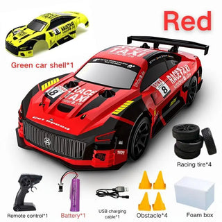  JJRC Q165 1:18 4WD Drift Racing RC Car with Extra Tires & Remote cashymart