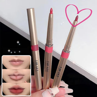  Auto Rotate Red Lip Liner Pencil Long Lasting Korean Makeup cashymart