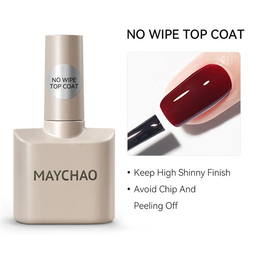 Maychao 12ml Cat Eye Gel Nail Polish Rainbow Effect