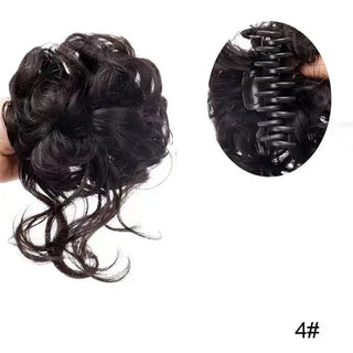  Curly Hair Bun Claw Clip Accessory cashymart