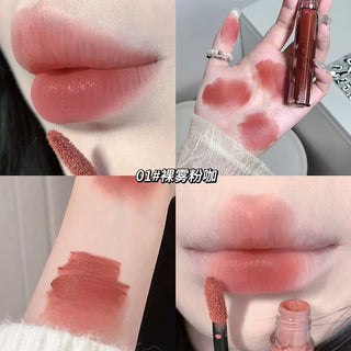  Gege Bear Feather Fog Velvet Lip Stain Affordable Matte Lipstick cashymart