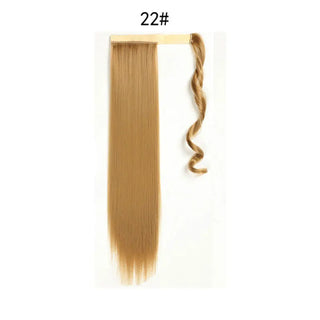 Synthetic Straight Long Ponytail Extensions