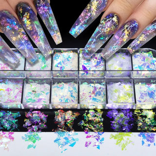  Mermaid Dreams Nail Glitter Flakes cashymart