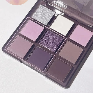  Cashymart 9 Color Purple Eyeshadow Palette cashymart