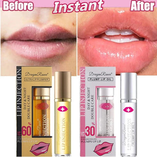  Instant Lip Plumping Essential Oil Gloss Serum Cosmetics cashymart