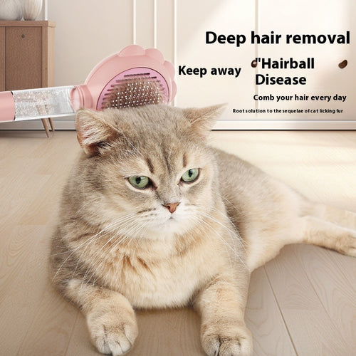  Self-Cleaning Pet Brush Comb with Spray cashymart