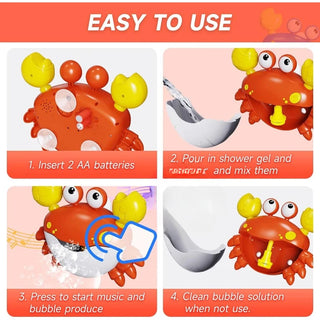  Frog & Crab Bubble Machine cashymart