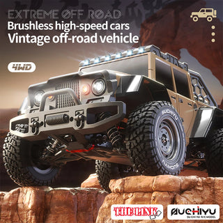  High-Speed 1:16 Brushless 4WD Off-Road RC Truck - 70KM/H Adventure cashymart