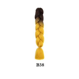 Ombre Jumbo Braiding Hair Extension 24 Inch