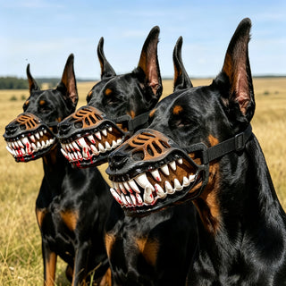 Scary Dog Muzzle with Horror Teeth