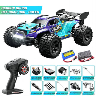  High-Speed 1:18 4WD Remote Control Drift Monster Truck with LED Lights cashymart