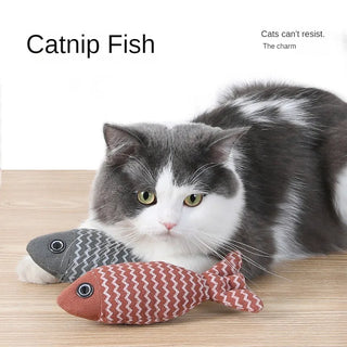  Interactive Catnip Plush Toy for Indoor Fun and Exercise cashymart