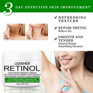  LGRAMER Retinol Body Brightening Cream cashymart