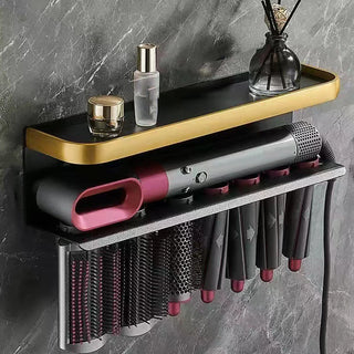 Wall Mounted Hair Dryer Holder Stand