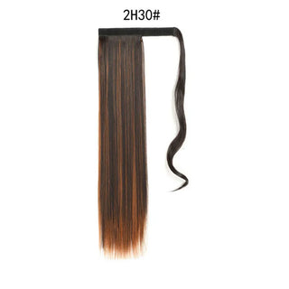 Synthetic Straight Long Ponytail Extensions