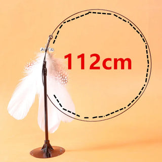  Interactive Feather Teaser Toy cashymart