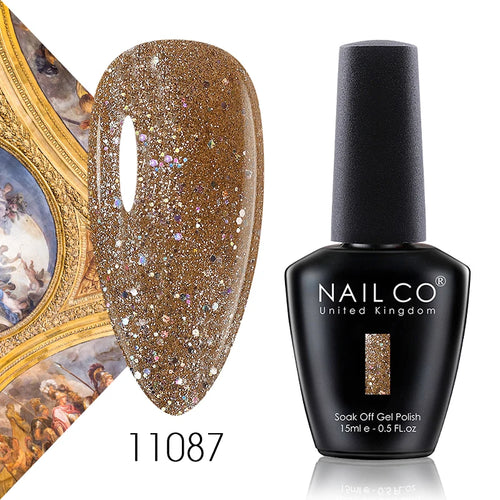 NAILCO 15ml UV Gel Topplack och Baslack Set