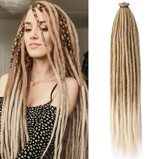  24 Inch Ombre Synthetic Dreadlock Extensions cashymart