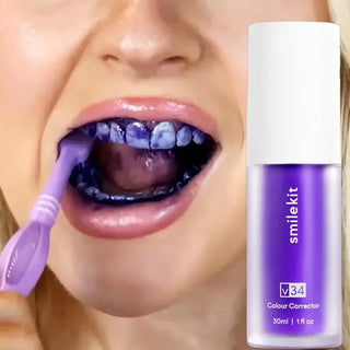  Whitening V34 Purple Toothpaste cashymart