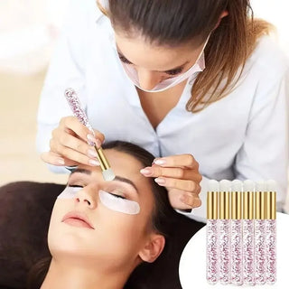  10pcs Crystal Eyelash Extension Cleanser Set cashymart