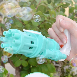  Kids Automatic Gatling Bubble Guns Toy for Summer Fun cashymart