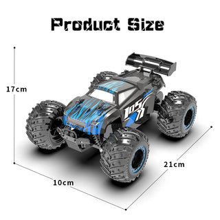  High-Speed Off-Road Remote Control Monster Truck with LED Lights cashymart