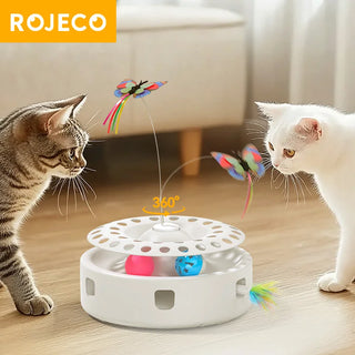  Interactive 3-in-1 Cat Toy Set cashymart