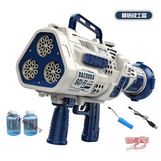  Rocket Bubble Gun with Light-Up cashymart