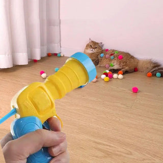  Silent Plush Ball Launcher: Fun Interactive Toy cashymart