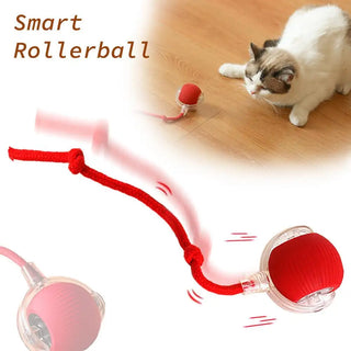  Chirping Motion Cat Ball: Interactive Teaser Toy for Playful Kittens cashymart