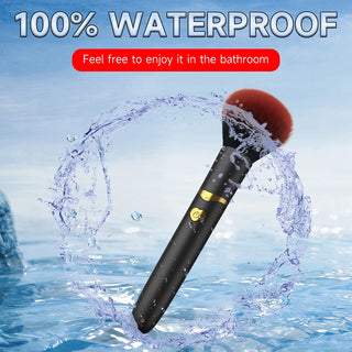  2 In 1 Electric Foundation Brush Vibration Makeup Tool cashymart