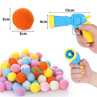  Interactive Cat Toy Shooting Ball Launcher - Fun for Pets & Kittens! cashymart