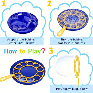  Children Big Bubbles Wand Kit for Fun Outdoor Playtime cashymart