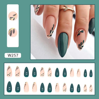  Glamorous Easy Press-On Nail Set cashymart