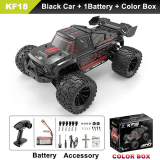  Turbocharged 4X4 RC Off-Road Car: 80KM/H Brushless Fun cashymart