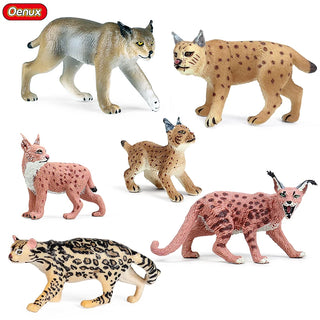  African Wild Animal PVC Figurines - Set of 4 cashymart