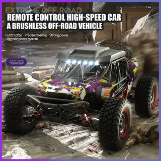  High-Speed 1/16 4WD Off-Road RC Car - 70KM/H Brushless Crawler Toy cashymart