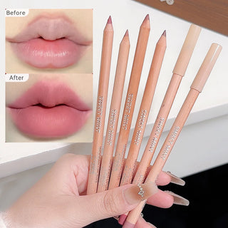  Matte Lipliner Pencil Waterproof Long Lasting Korean Makeup cashymart