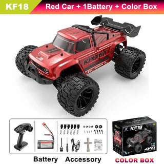  Turbocharged 4X4 RC Off-Road Car: 80KM/H Brushless Fun cashymart