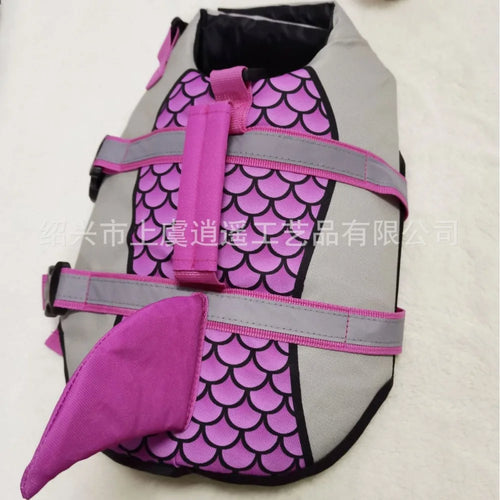  Shark Dog Life Jacket Enhanced Buoyancy Vest cashymart