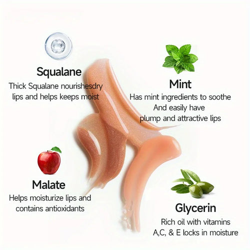  Shimmer Lip Oil Gloss for Fuller Lips cashymart