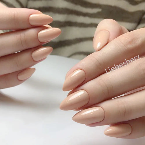  Shiny Wine Red Press-On Stiletto Nails cashymart