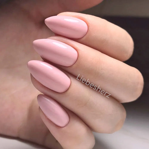  Shiny Wine Red Press-On Stiletto Nails cashymart