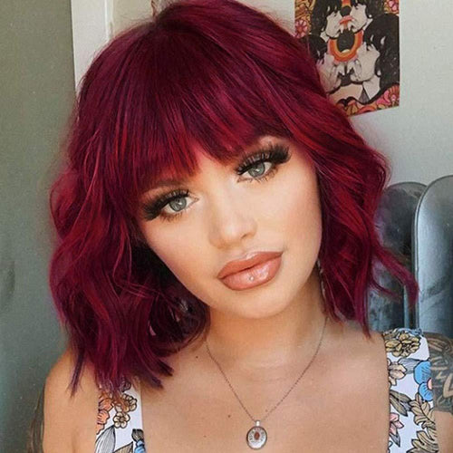  Short Curly Hair Wig Set for Women cashymart
