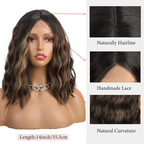  Short Wavy Bob Wig for Daily Use cashymart