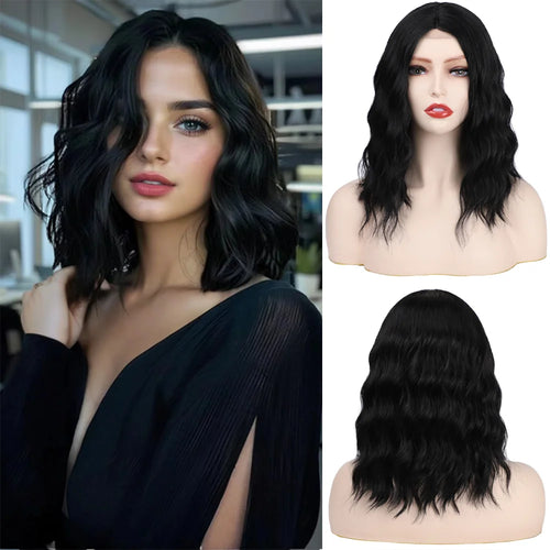 Short Wavy Bob Wig for Daily Use cashymart