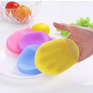  Silicone Dish Washing Scrubber cashymart